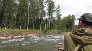 Едем на рыбалку. отдых на горной речке #1