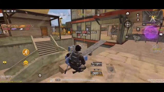 Mil-Sim CTSFO Gameplay in CALL OF DUTY MOBILE BATTLE ROYALE | Poco X3 Pro