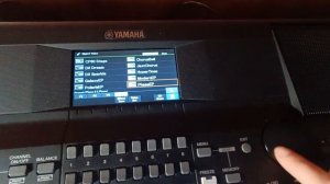 Yamaha psr-sx 600. выбор тембра (Voice)