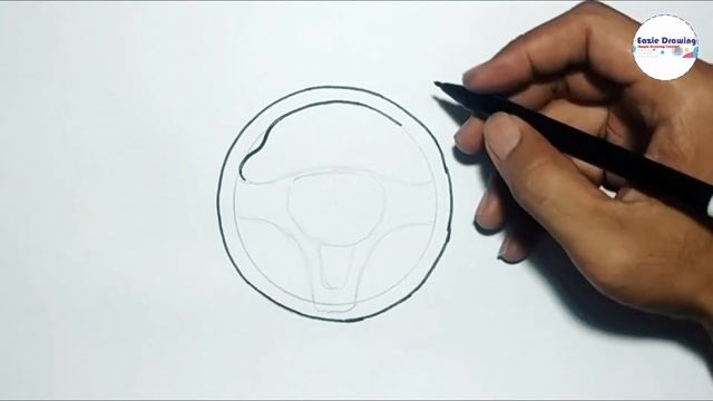 How to Draw Steering Wheel