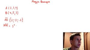 Модуль вектора. Длина вектора.