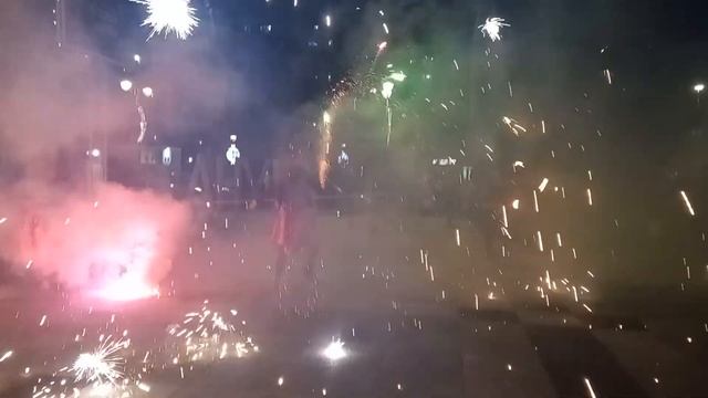 Праздник Хануки в Саратове. 5 декабря 2021 год. Огненное шоу смотреть онлайн