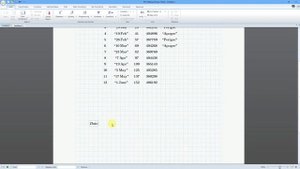 PTC Mathcad Prime - Tables