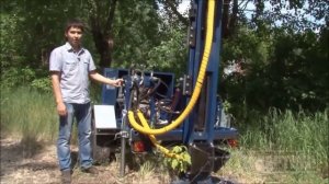 Буровая установка малогабаритная, прицепная TM 80 с гидроприводом