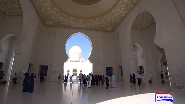 Sheikh Zayed Grand Mosque, Abu Dhabi, UAE смотреть онлайн