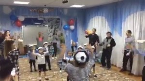 ✔️Танец с родителями на 23 февраля  ⚓Физкультурный праздник ? "Все мы моряки" 2016-2017 уч. год ?⚓?
