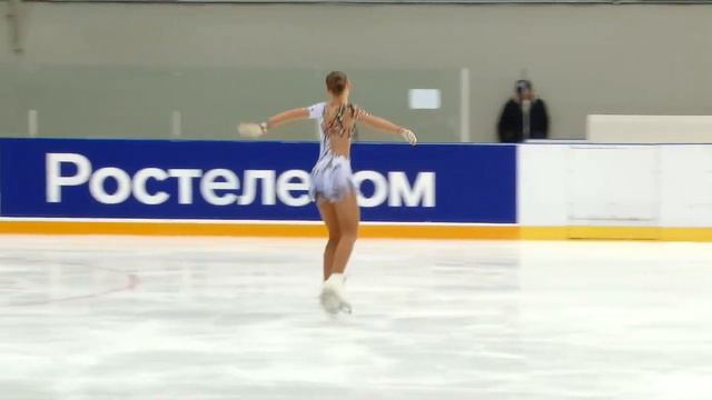 Kубок России Ростелекoм 2019 2020 гг , Жeнщины, MC Произвольная программа 8# Алина ЗАБОРА КРД смотреть онлайн