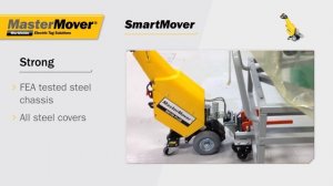SmartMover SM100 Plus, SM100 and SM100 TOW | MasterMover Small Electric Tug Range