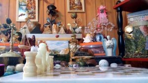 Шахматы из ОНИКСА и МРАМОРА