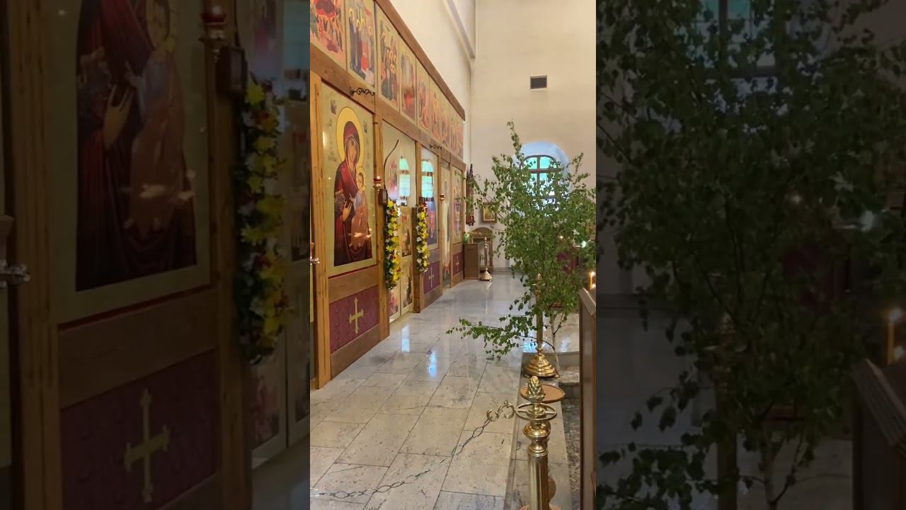 ДЕНЬ СВЯТОЙ ТРОИЦЫ 04.06.2023! ЛИТУРГИЯ! Задостойник, муз. В. Ковальджи