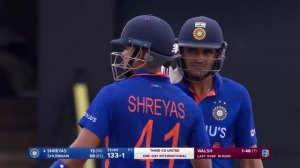 So Close! | Shubman Gill Hits 98 Not Out | West Indies v India | 3rd CG United ODI