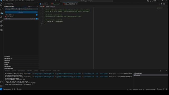 Cherry pick in VS Code | Git Lens | 2023