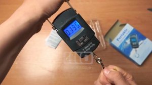 Обзор товара: Весы безмен электронные для багажа до 50 кг.