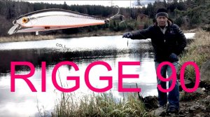 Лучший воблер на щуку RIGGE 90 с Алиэкспресс..mp4