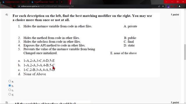 NPTEL Programming In Java WEEK 3 Quiz Assignment Solutions | Swayam July 2022 | IIT Kharagpur смотреть онлайн