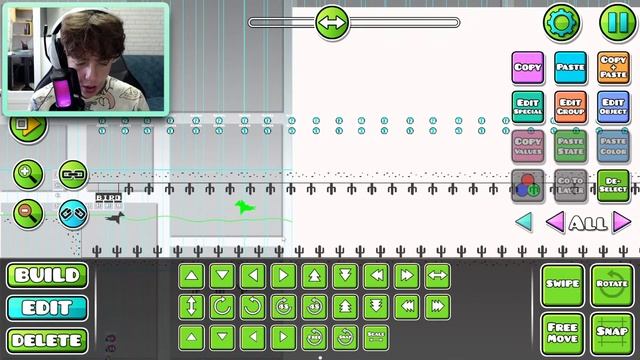 Строим T-REX в Geometry Dash! #3 смотреть онлайн