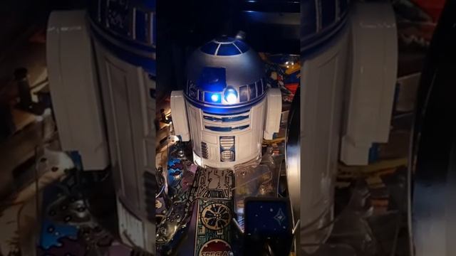 DE star wars pinball R2-D2 lighting