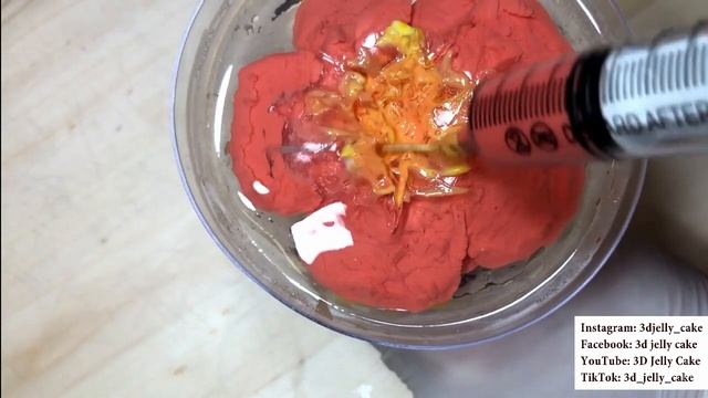 3D Jelly Dessert  in glass tutorial, 3D želė torta, astel de gelatina 3d