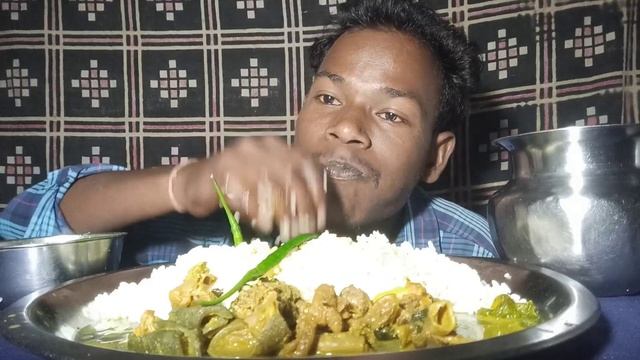 ASMR: Spicy ? mutton curry with rice+Chilli ?️eating|| ?mutton Fat curry eating show||