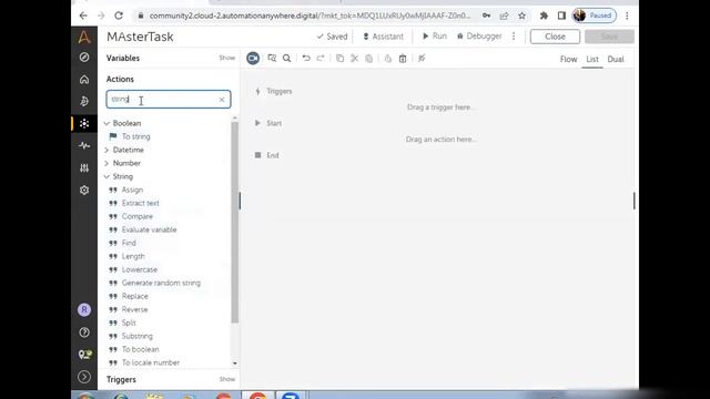 A360,Automation Anywhere,Variables -Input, Output & Constant