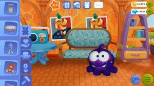 АМ НЯМ НОВЫЕ СЕРИИ #54  My Om Nom мой виртуальный питомец игра для детей на андроид #Мобильные игры