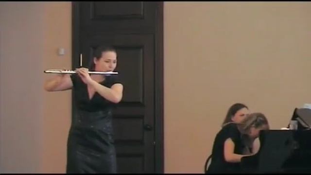 F.Martin Ballade for flute and piano/Галина Костягина