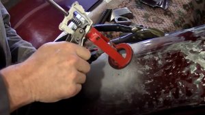 .Кузовной ремонт. Сварочный грунт и споттер.