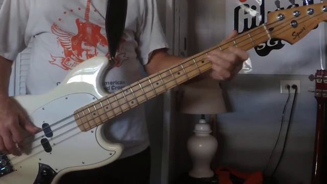 Squier Mustang Bass Guitar + Drums Only--7.8k Split Coil Pickups--Cream--Sitting On Top Of The Worl смотреть онлайн