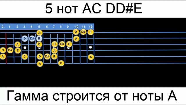 Блюзовая гамма на гитаре учим за 3 минуты смотреть онлайн