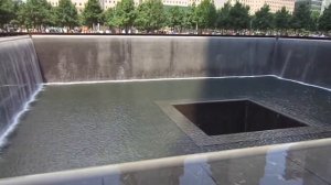 WORLD TRADE CENTER MEMORIAL - TWIN TOWERS - 11 SEPTEMBER 2001 - NEW YORK