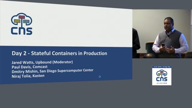 Day 2 - Stateful Containers in Production - Jared Watts, Upbound (Moderator) смотреть онлайн