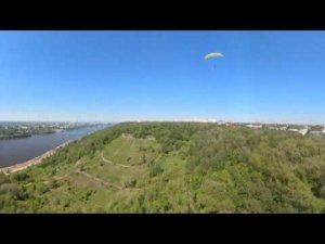 Полет на параплане с командой Траектория полёта в парке Швейцария, Нижний новгород, 28.05.24 360.03