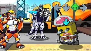 FNF Vs Robot SpongeBob (FNF Mod)
