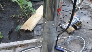 Скважина для воды 24 метра с погружным насосом: фильтр от песка и быстрые разъемы для ревизии