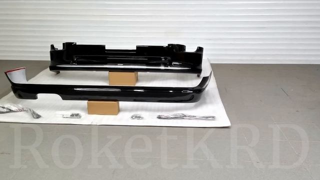 Обвес Toyota Land Cruiser 200 12-2015 г Modellista Черный смотреть онлайн