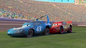 Lightning McQueen Helps The King! | Pixar Cars
