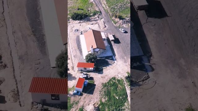 Agios Tychikos New Chapel at Ayia Phyla Limassol by drone