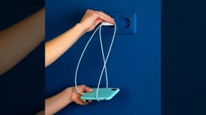 Простой лайфхак зарядки телефона, удобно