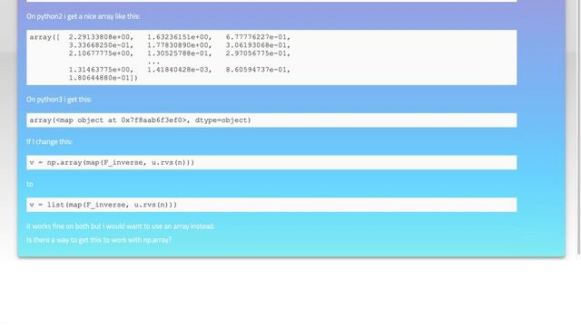 map in python2 vs python3