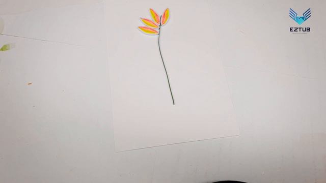 Exquisite Flora: Quilling a Card with Heliconia Sylvestris, a Proud Display of Natural Beauty смотреть онлайн