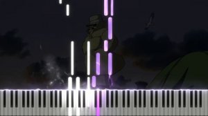 The Bygone Days (Porco Rosso) - Synthesia / Piano Tutorial