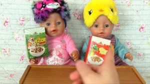 Беби Бон Ленивцы, Не Хотят Вставать! Кушают Завтрак Мультики Как Мама Играет в Куклы 108мама тв