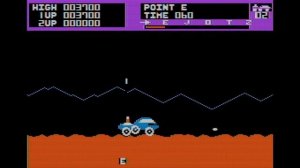 On On the Moon Again ⚡ Retro-Streak Day 123 ? Moon Patrol ? Apple II