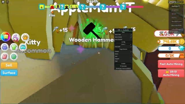 *NEW* Clicker Mining Simulator Script (PASTEBIN 2023) (AUTO CHEST, AUTO CLICKER, AUTO SELL) смотреть онлайн