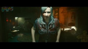 Цири рассказывает о мире CYBERPUNK 2077