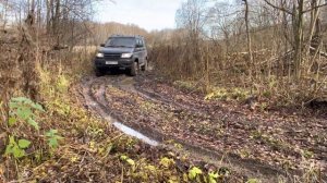 УАЗ Патриот на внедорожье. Полный привод 4х4