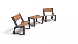Комплект парковой мебели «Street Cafe Stone» 740 от MIROZDANIE®