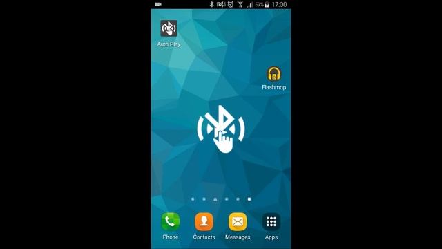 Create widget bluetooth auto connect and play App AutoPlay for Android смотреть онлайн