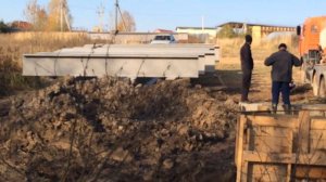 река Горетовка// строительство незаконного моста!!!!!