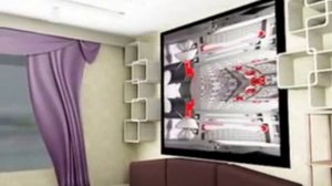 Дизайн интерьера светлой комнаты